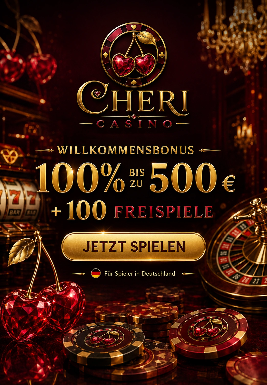 Cheri Casino Partner-Landing-Vorschau